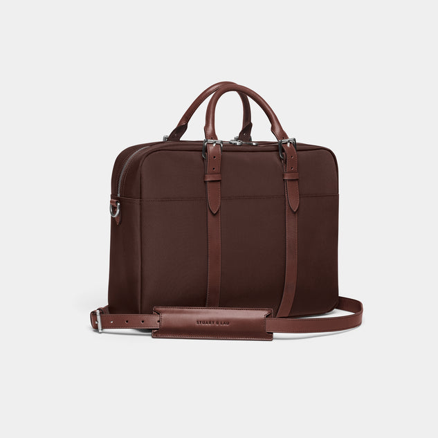 Cary Briefcase - Single - Espresso