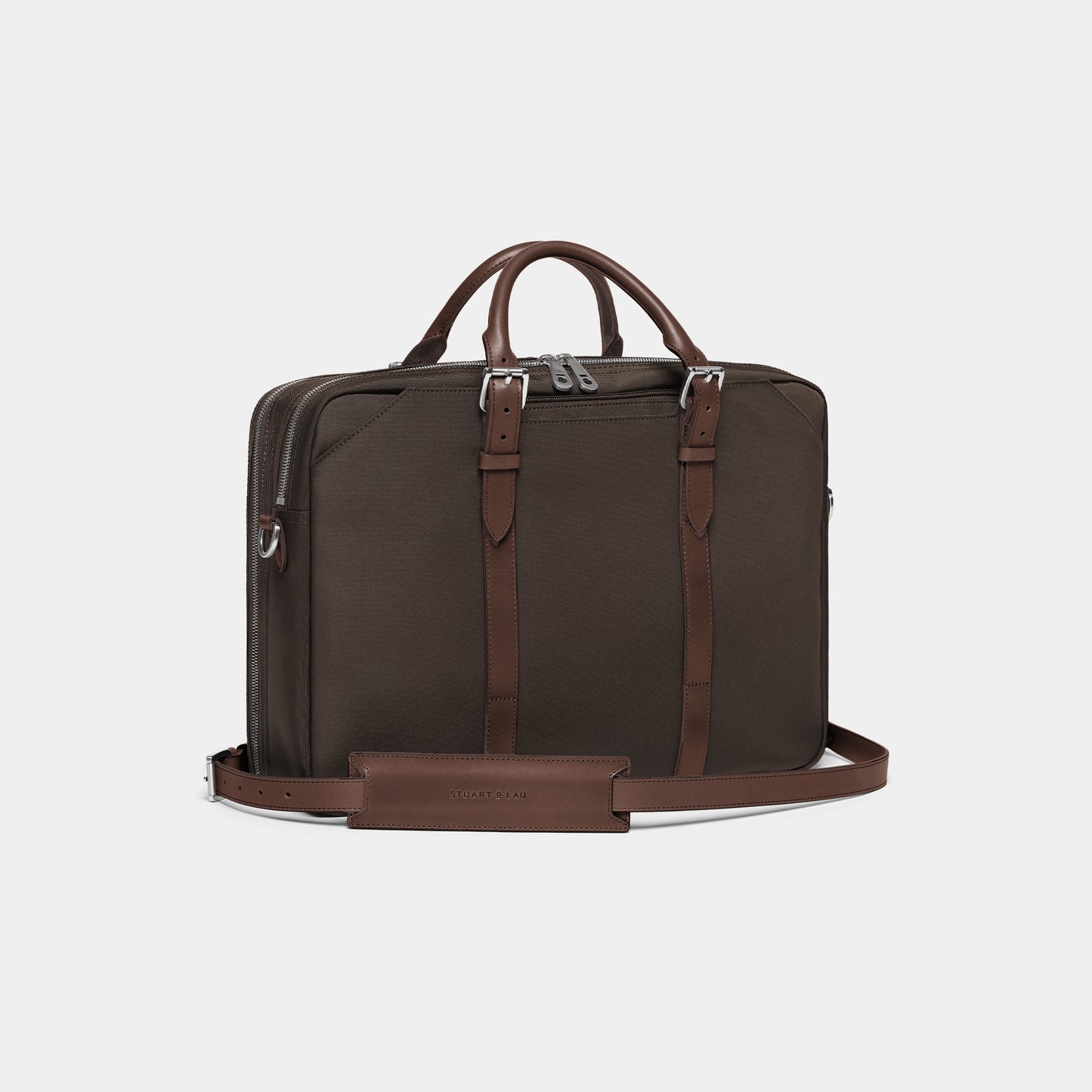 Cary Briefcase - Double - Espresso