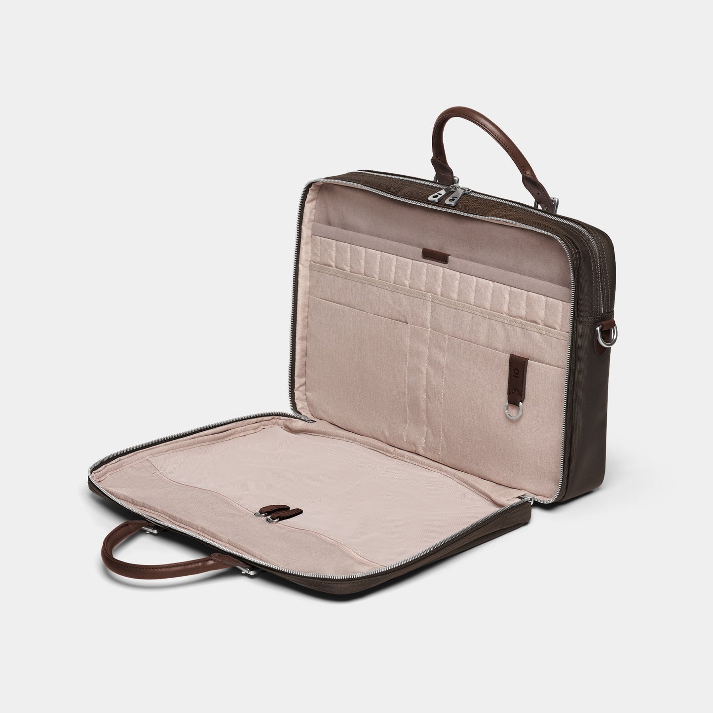 Cary Briefcase - Double - Espresso