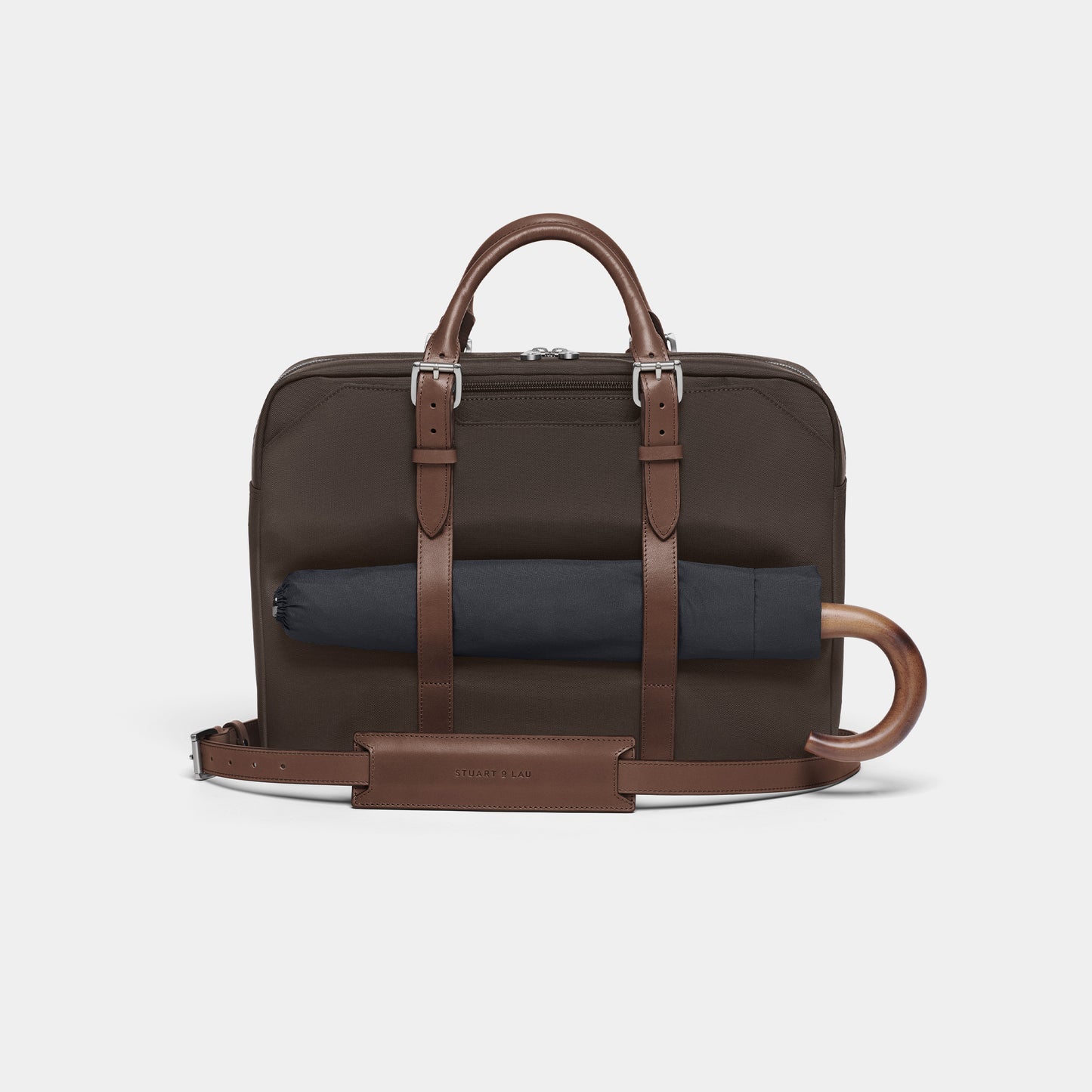 Cary Briefcase - Double - Espresso