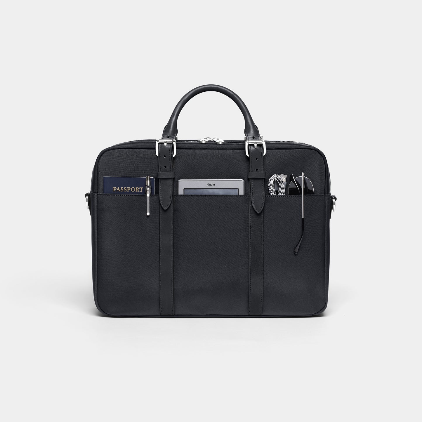 Cary Briefcase - Single - Black