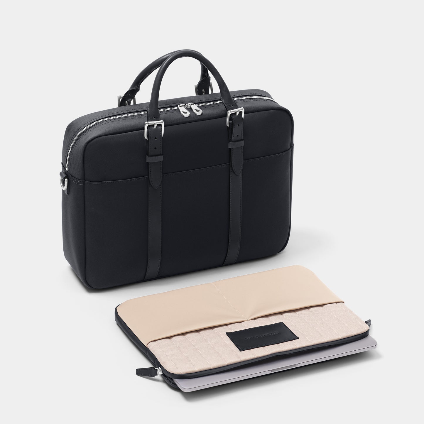 Cary Briefcase - Single - Black