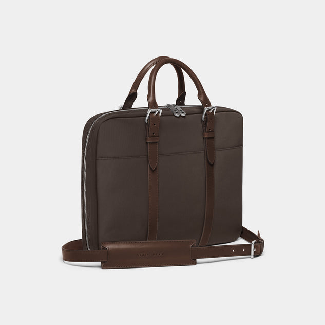 Cary Briefcase - Slim - Espresso