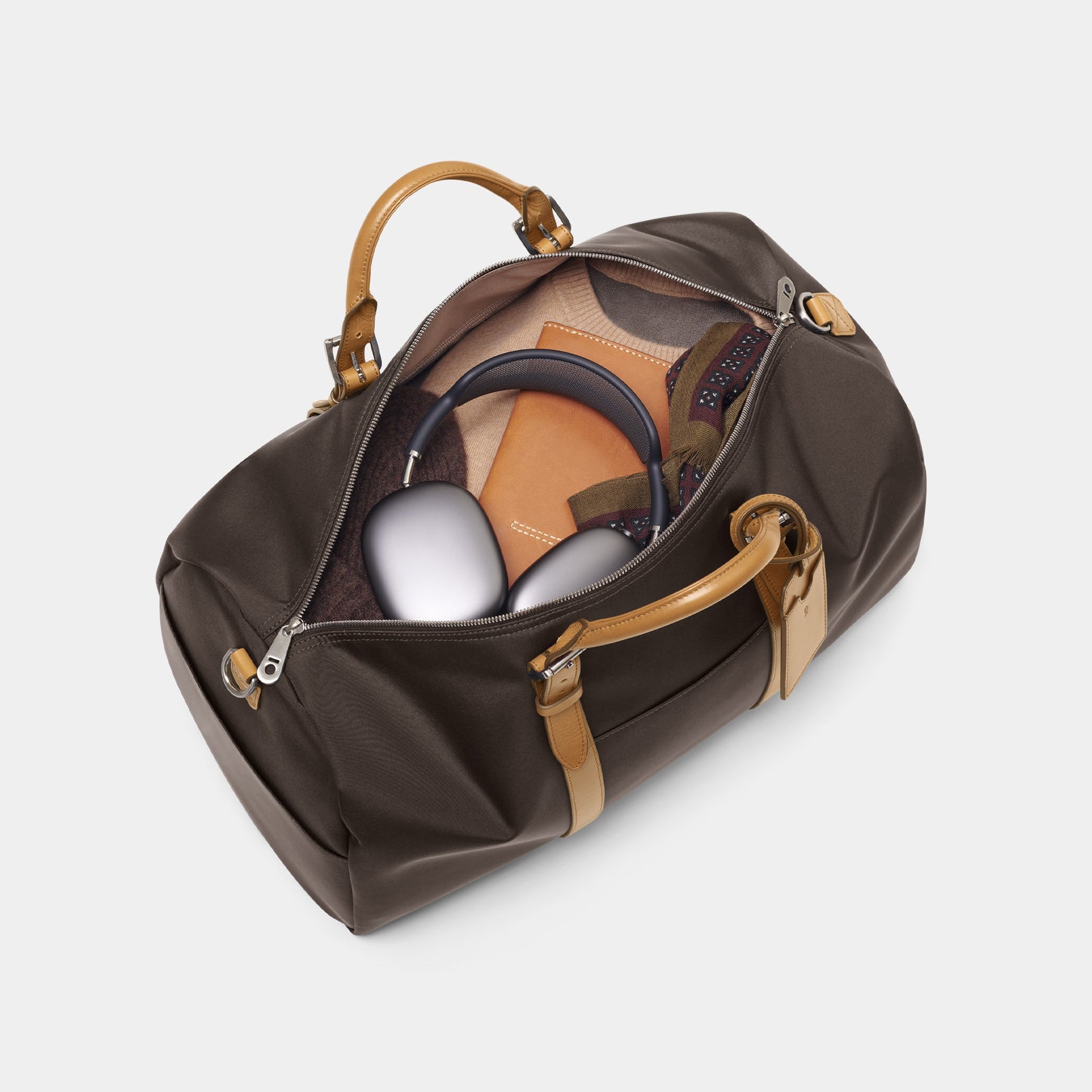 Monaco Weekender - Espresso and Tan