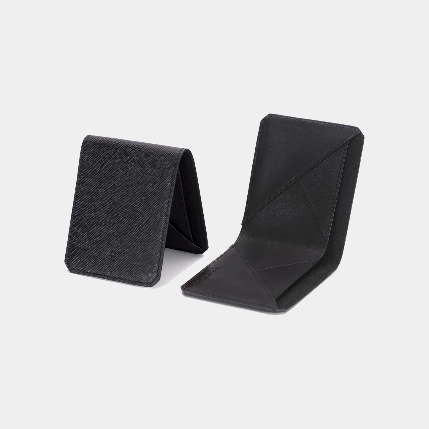 Slim Wallet - Saffiano Black