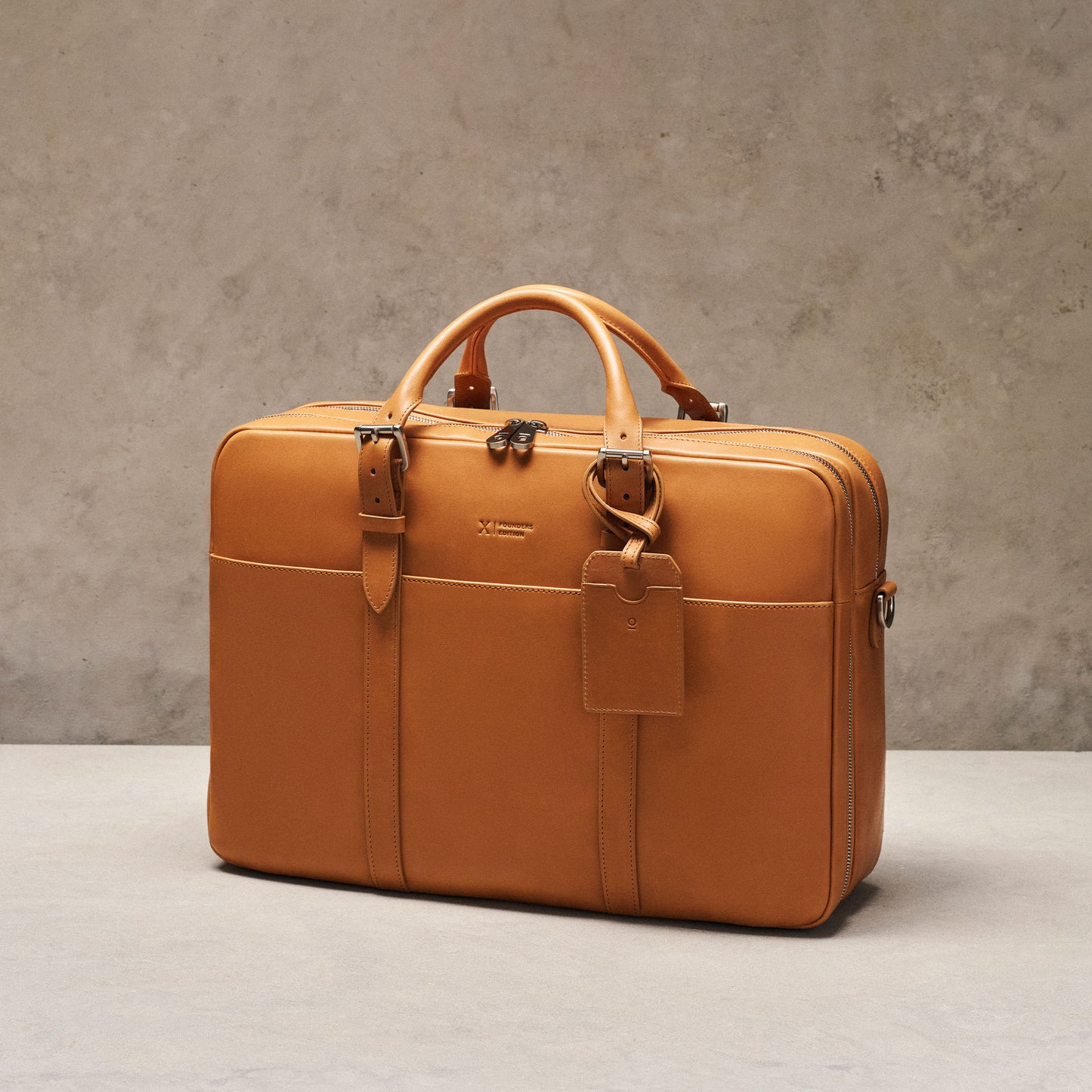 Cary Briefcase - Founders Edition - Horween Essex - Tan