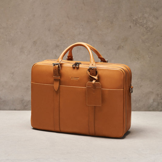 Cary Briefcase - Founders Edition - Horween Essex - Tan