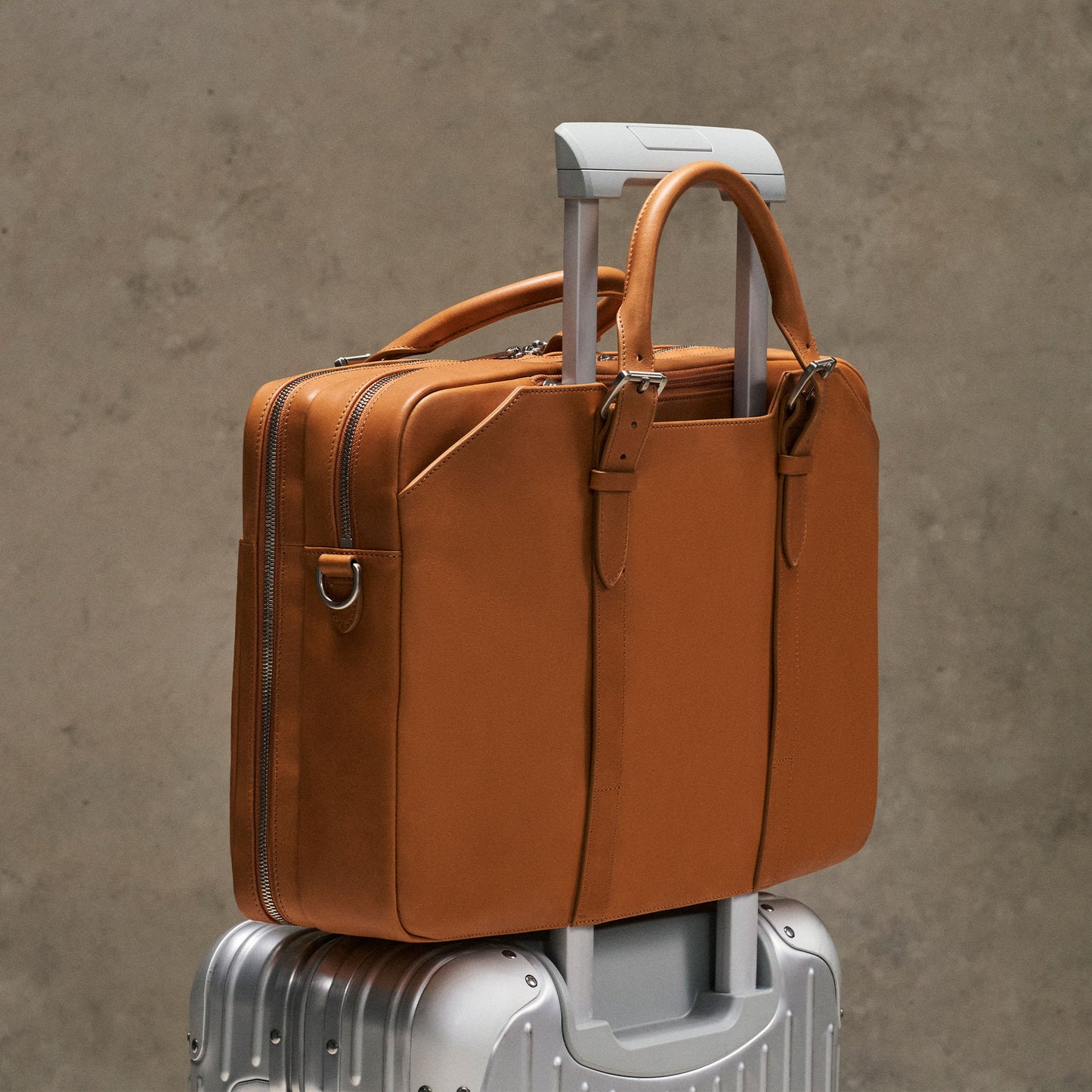 Cary Briefcase - Founders Edition - Horween Essex - Tan
