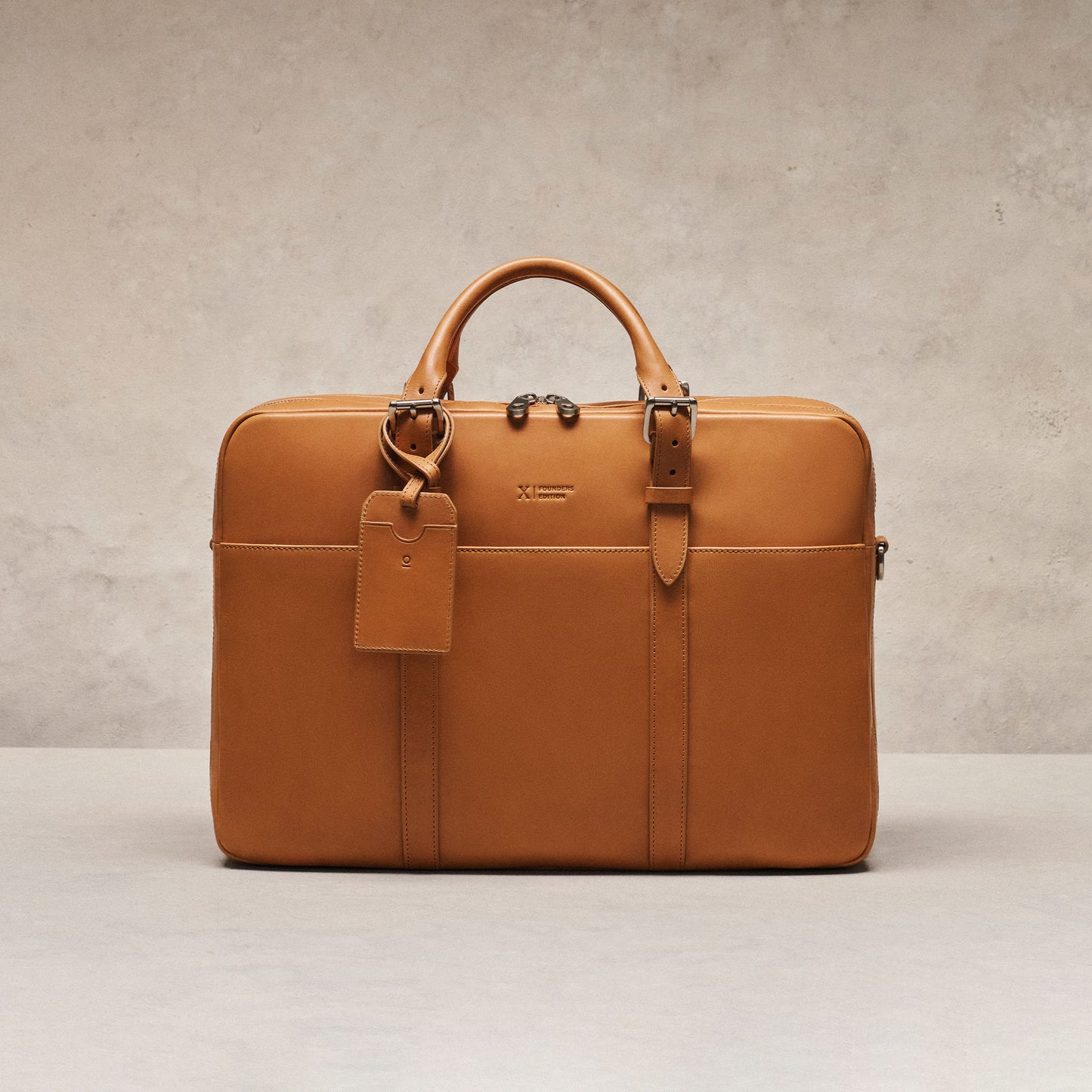 Cary Briefcase - Founders Edition - Horween Essex - Tan