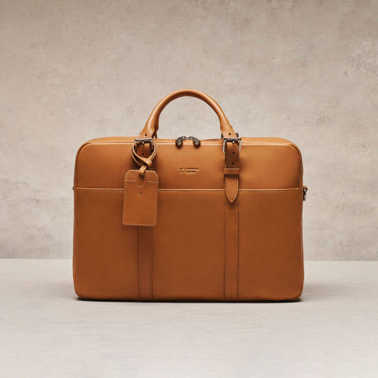 Cary Briefcase - Founders Edition - Horween Essex - Tan
