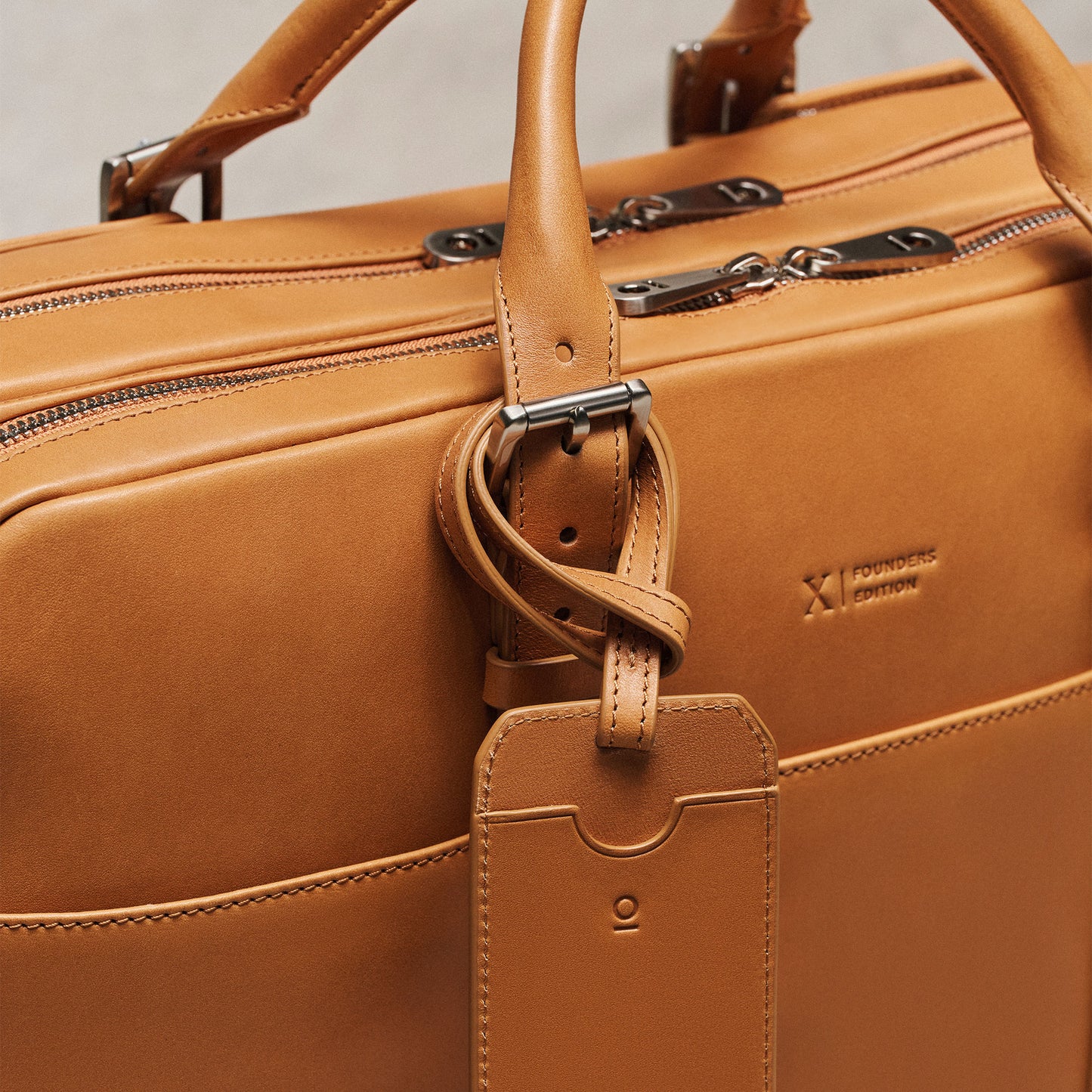 Cary Briefcase - Founders Edition - Horween Essex - Tan