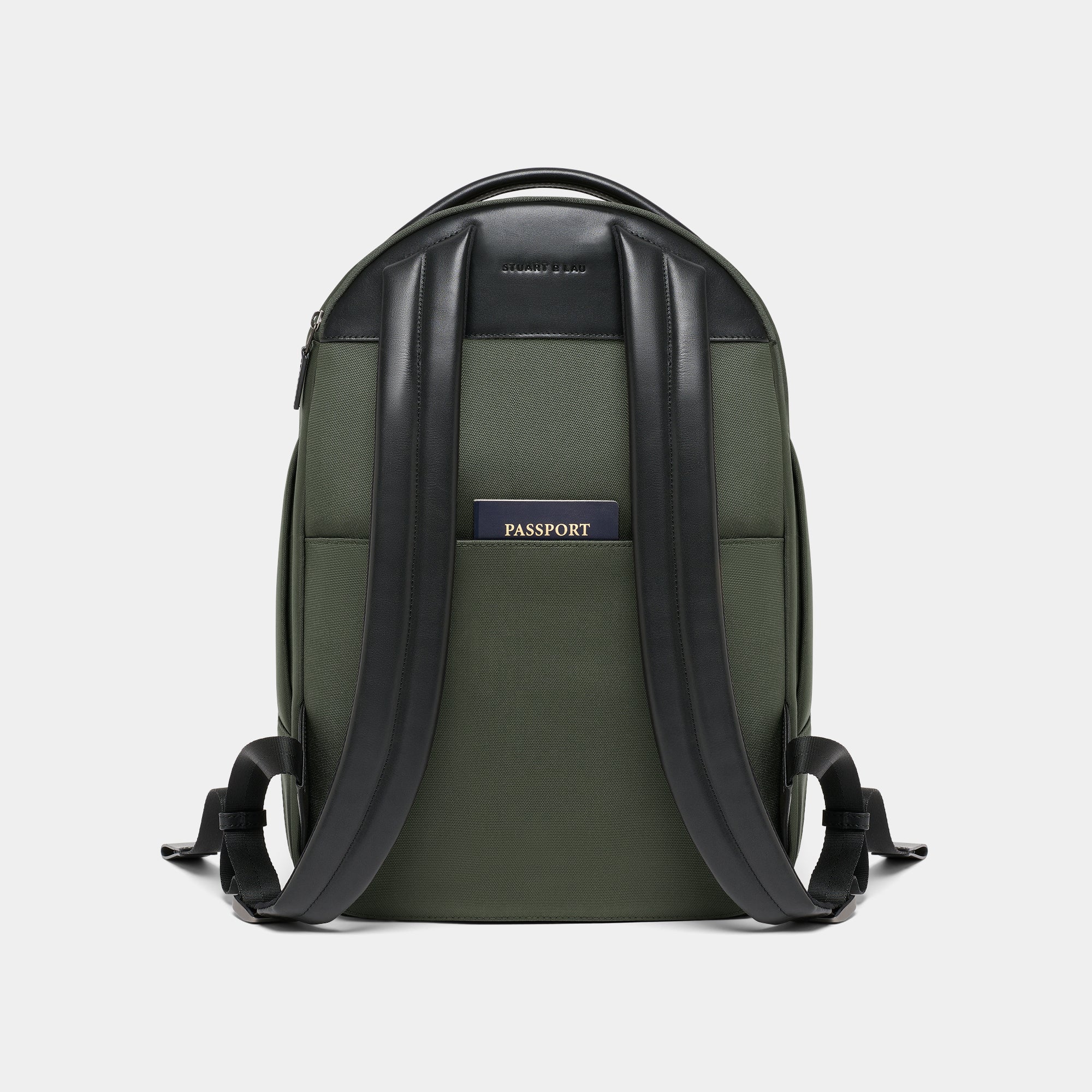 The Crosby – Men's Backpack, Olive | Stuart & Lau