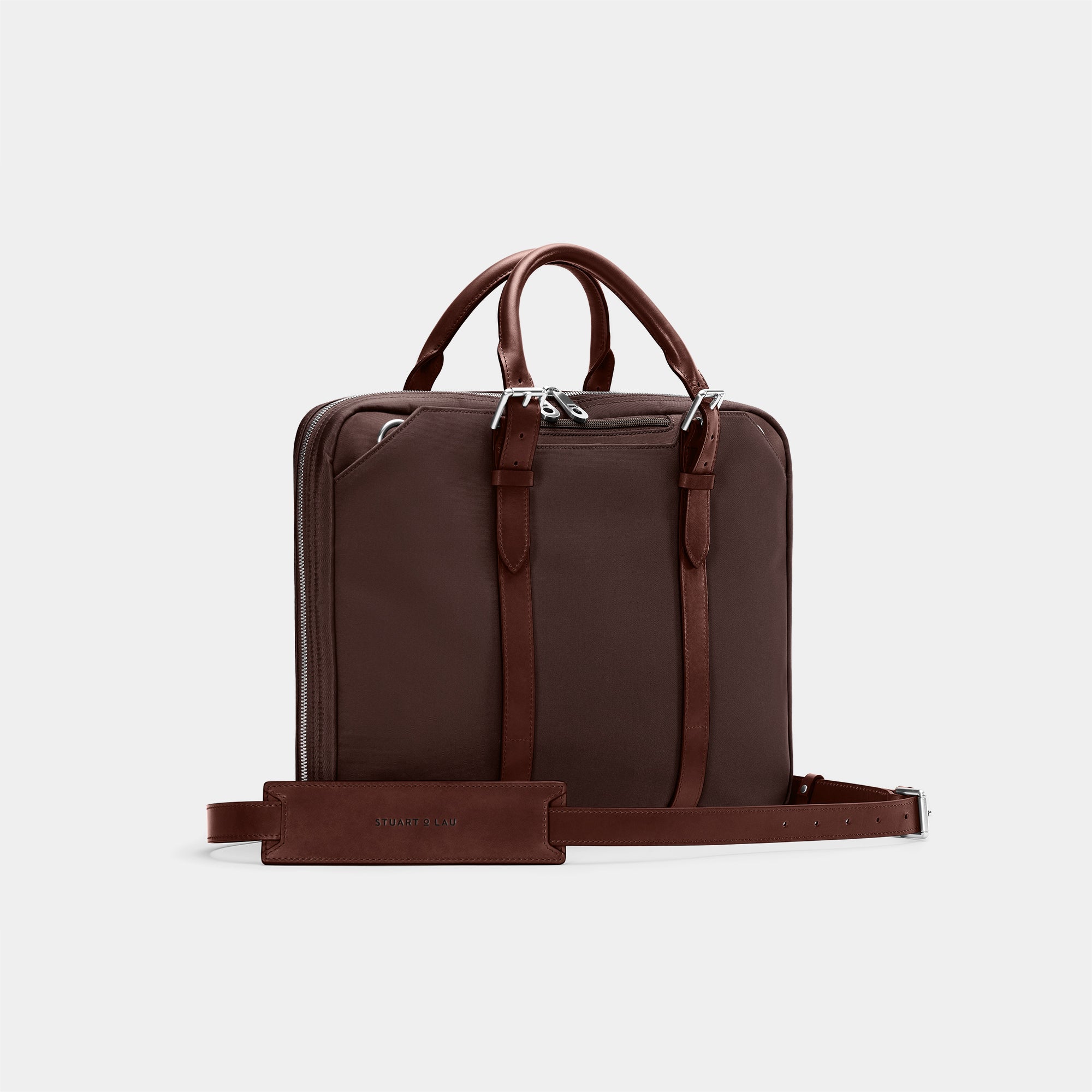 Cary Briefcase – Slim Gen 2, Espresso | Stuart & Lau