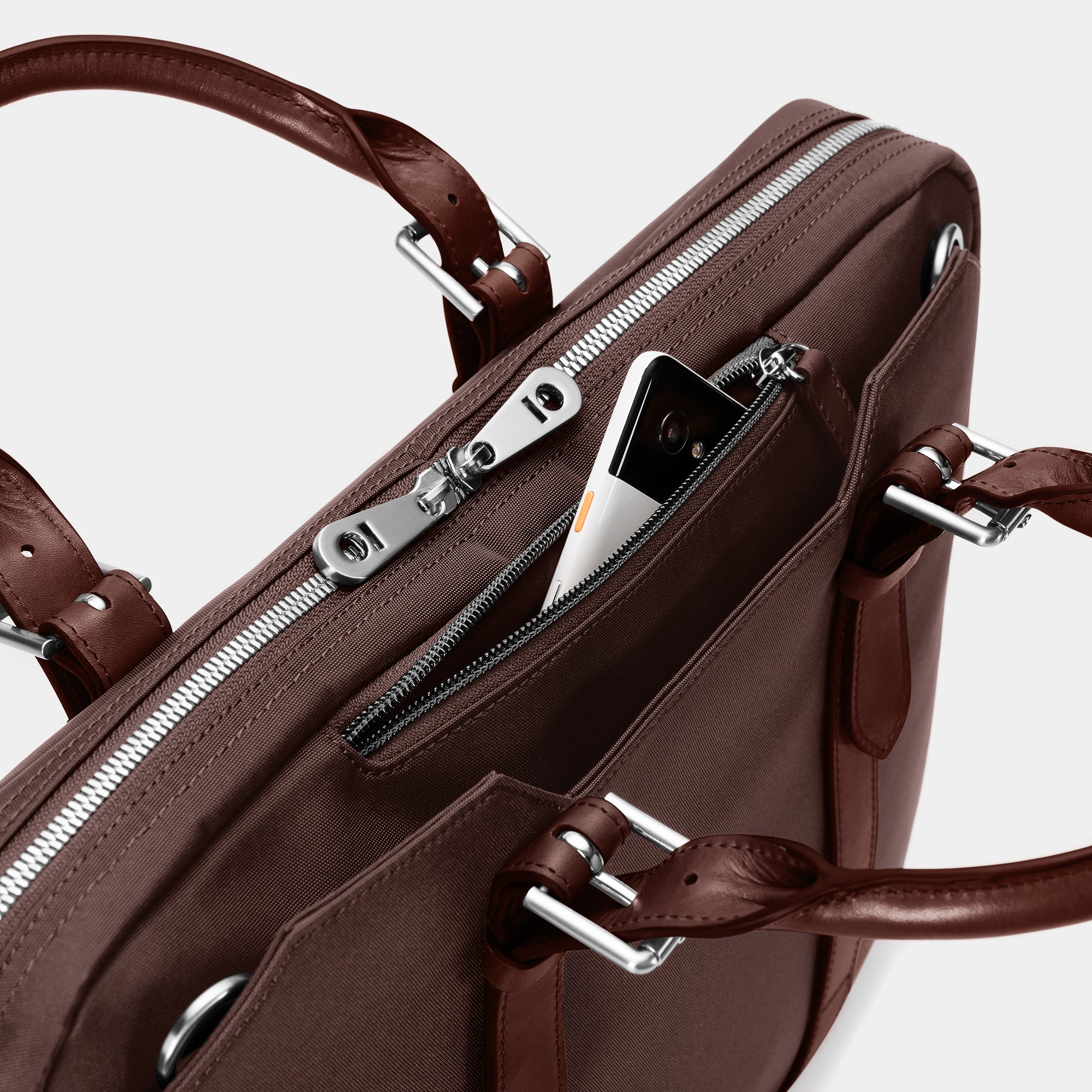 Cary Briefcase – Slim Gen 2, Espresso | Stuart & Lau