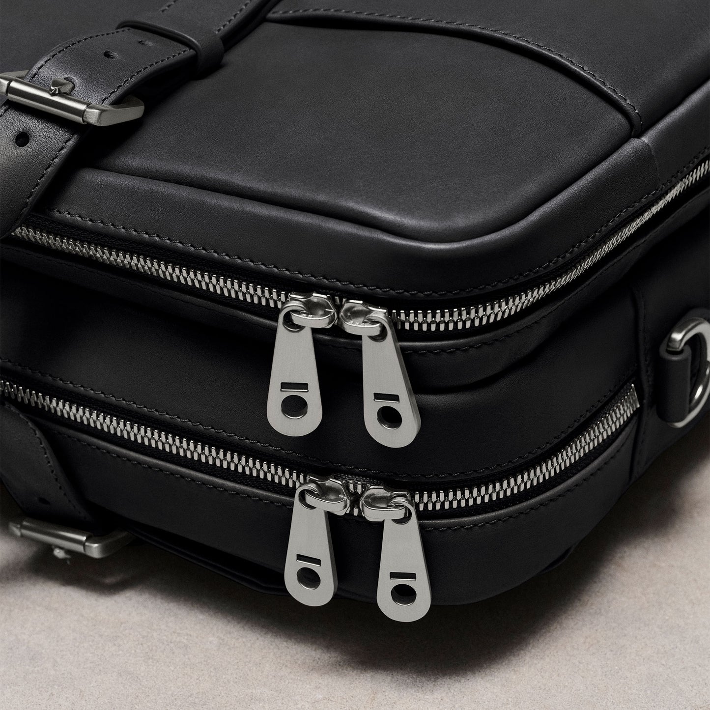 Cary Briefcase - Founders Edition - Horween Essex - Black