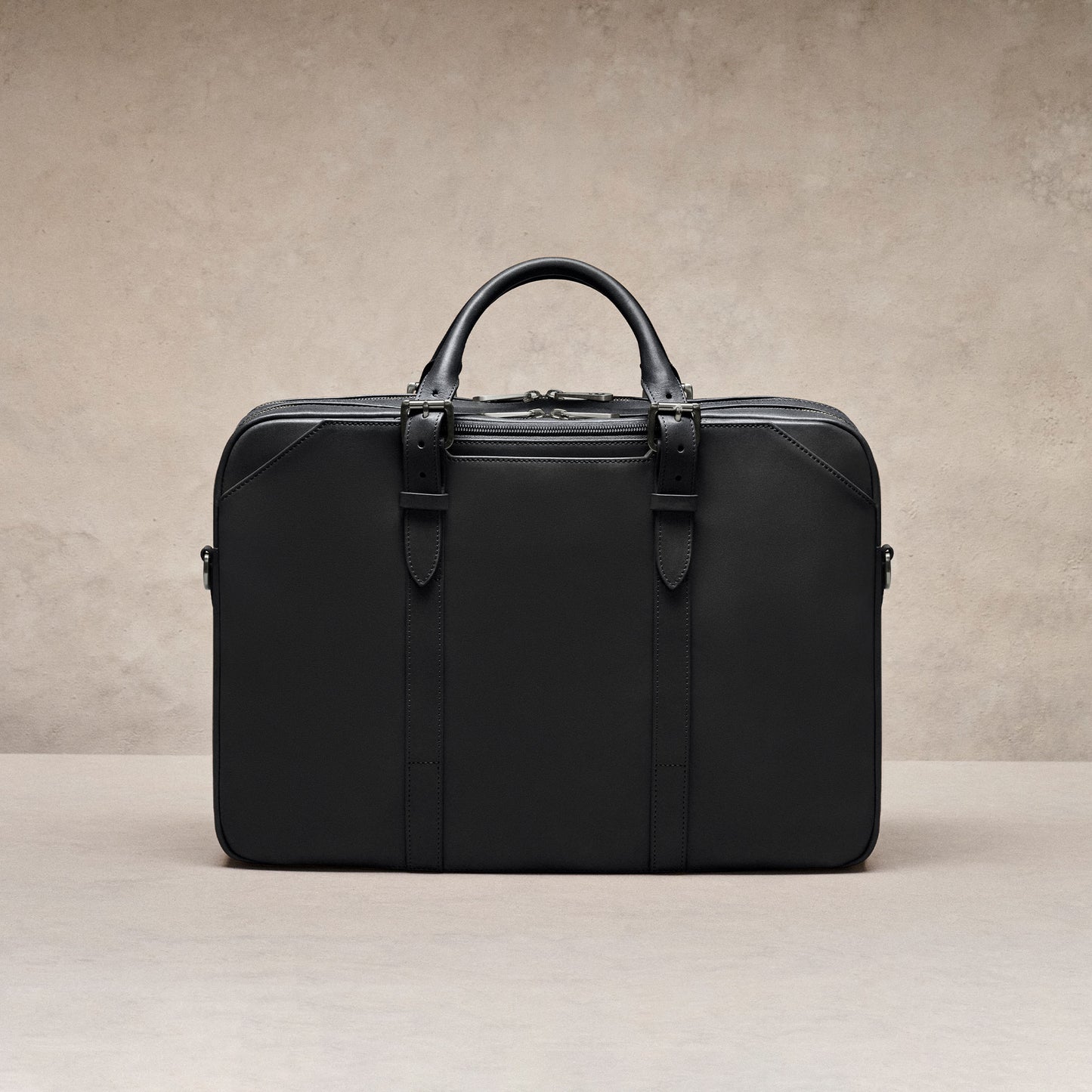 Cary Briefcase - Founders Edition - Horween Essex - Black