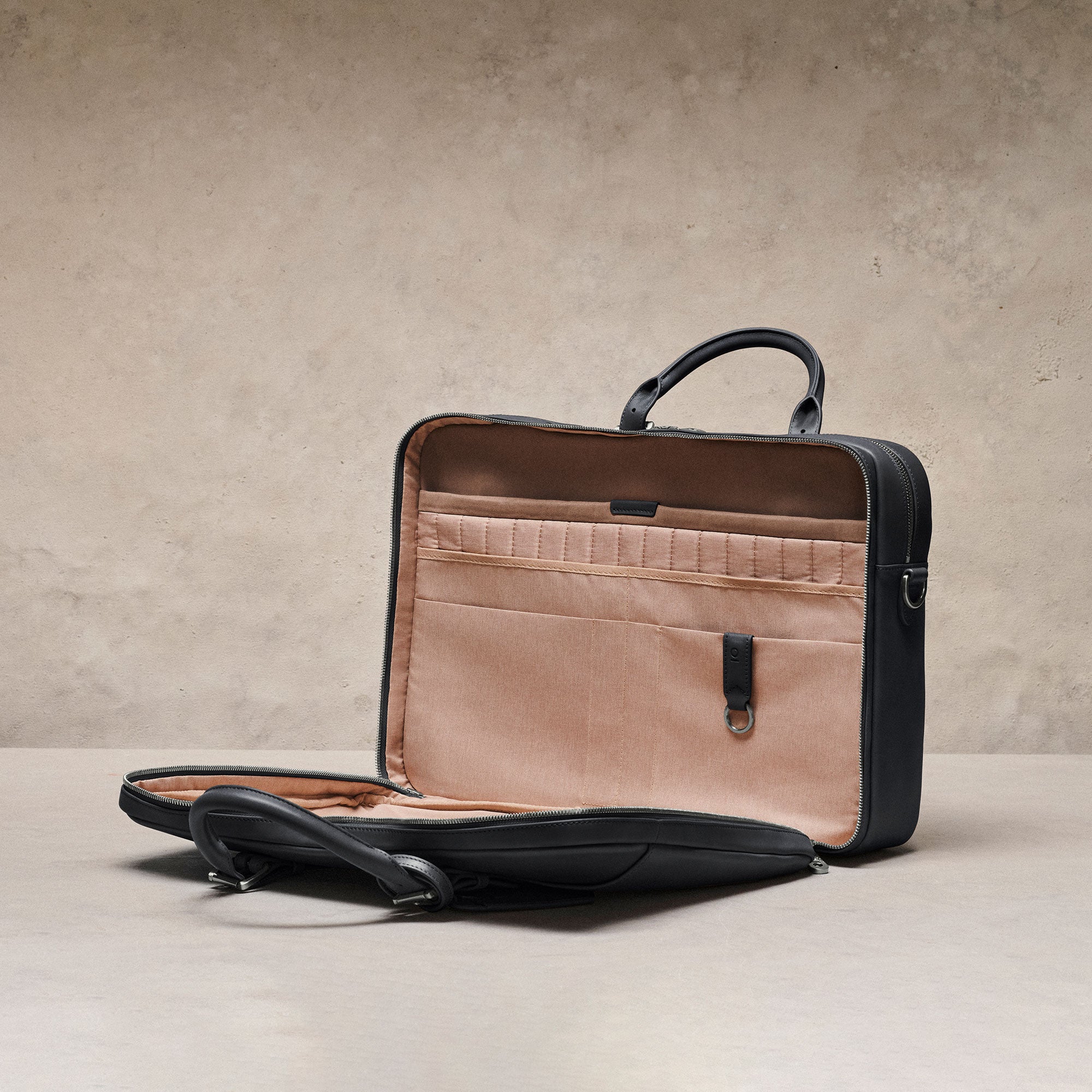 Cary Briefcase – Founders Edition, Black | Stuart & Lau