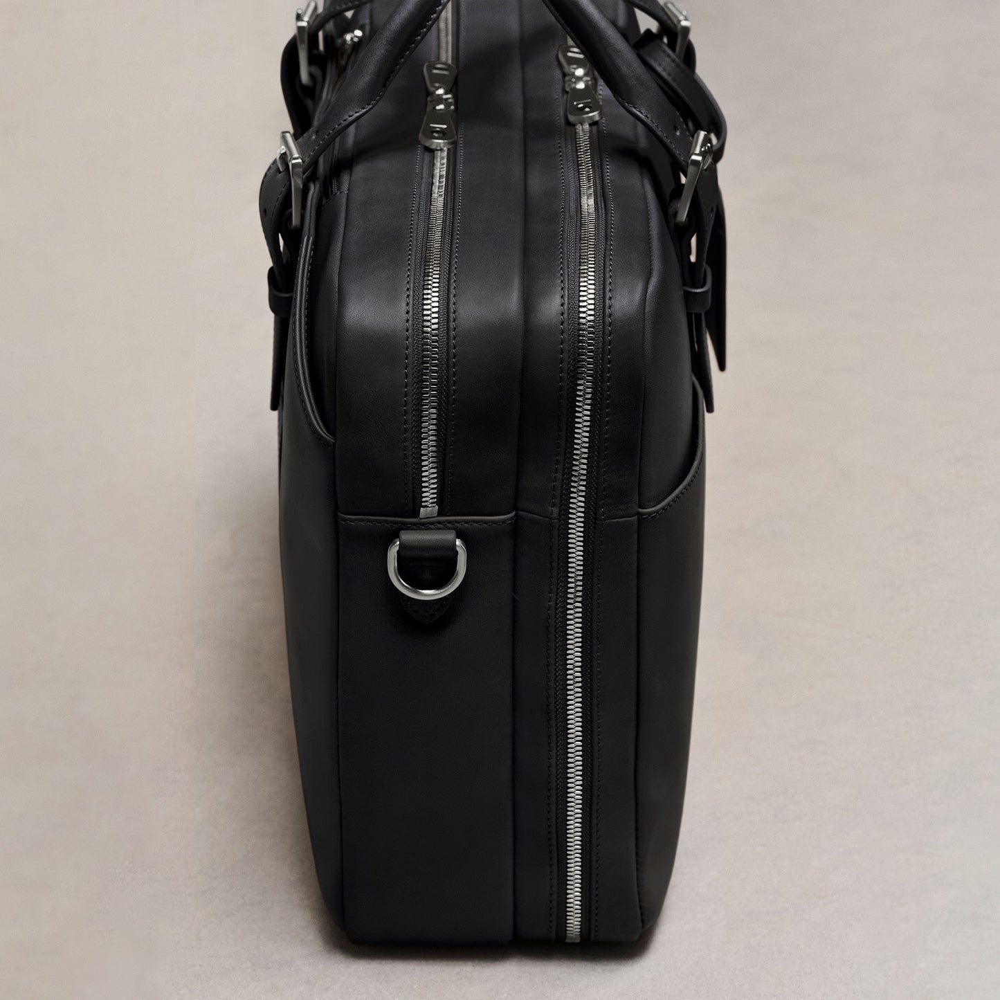 Cary Briefcase - Founders Edition - Horween Essex - Black