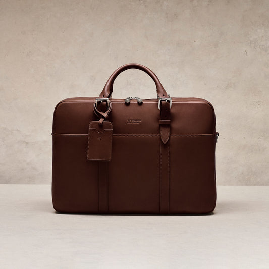 Cary Briefcase - Founders Edition - Horween Essex - Chocolate