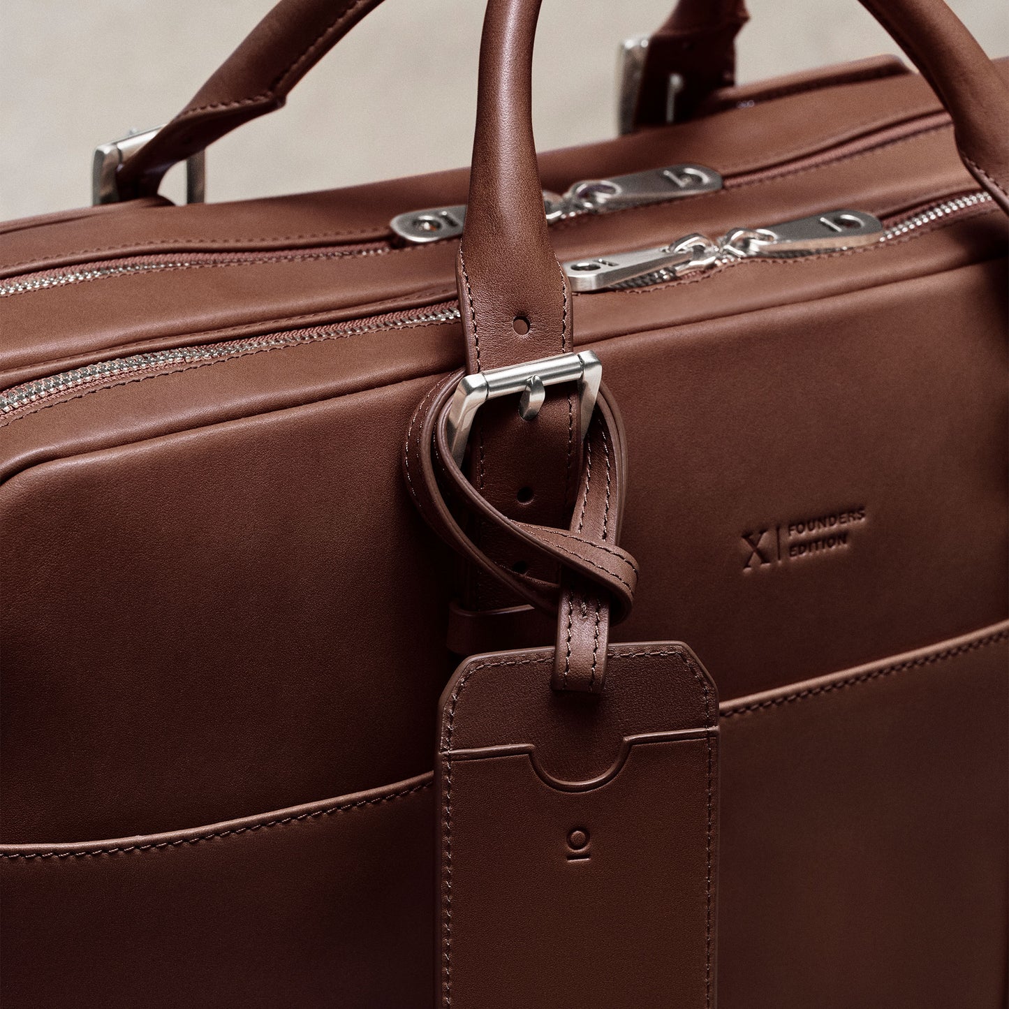 Cary Briefcase - Founders Edition - Horween Essex - Chocolate