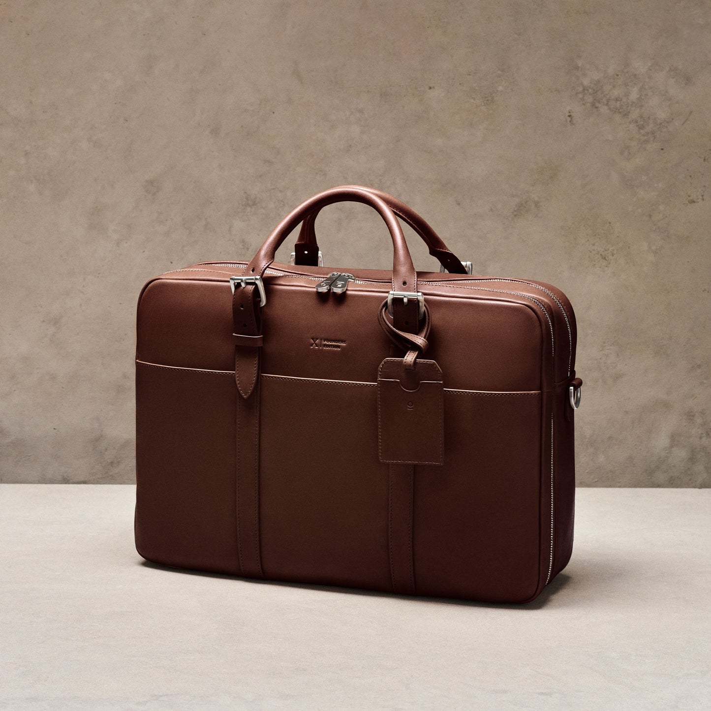 Cary Briefcase - Founders Edition - Horween Essex - Chocolate