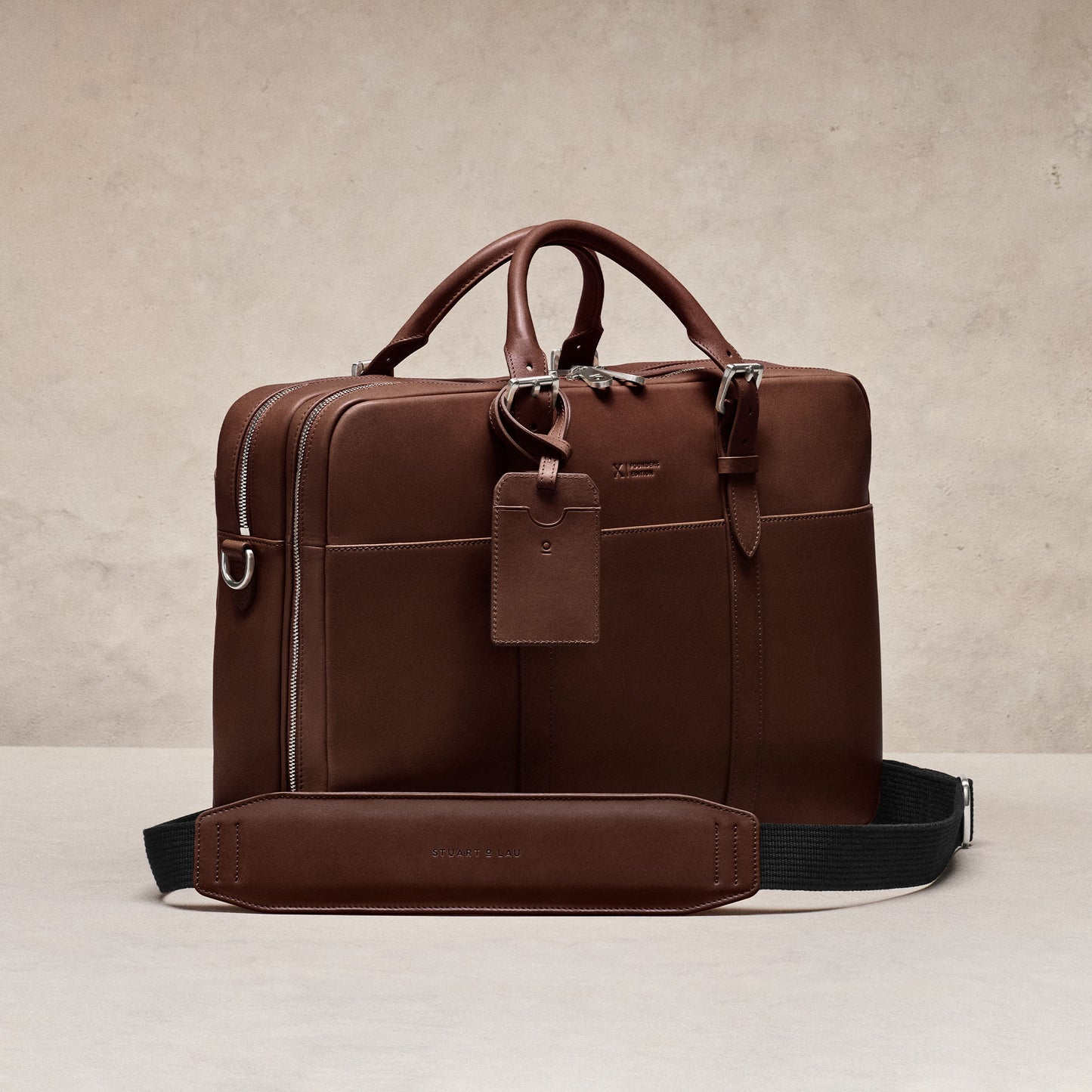 Cary Briefcase - Founders Edition - Horween Essex - Chocolate