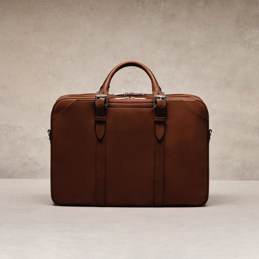 Cary Briefcase - Founders Edition - Horween Essex - Chocolate