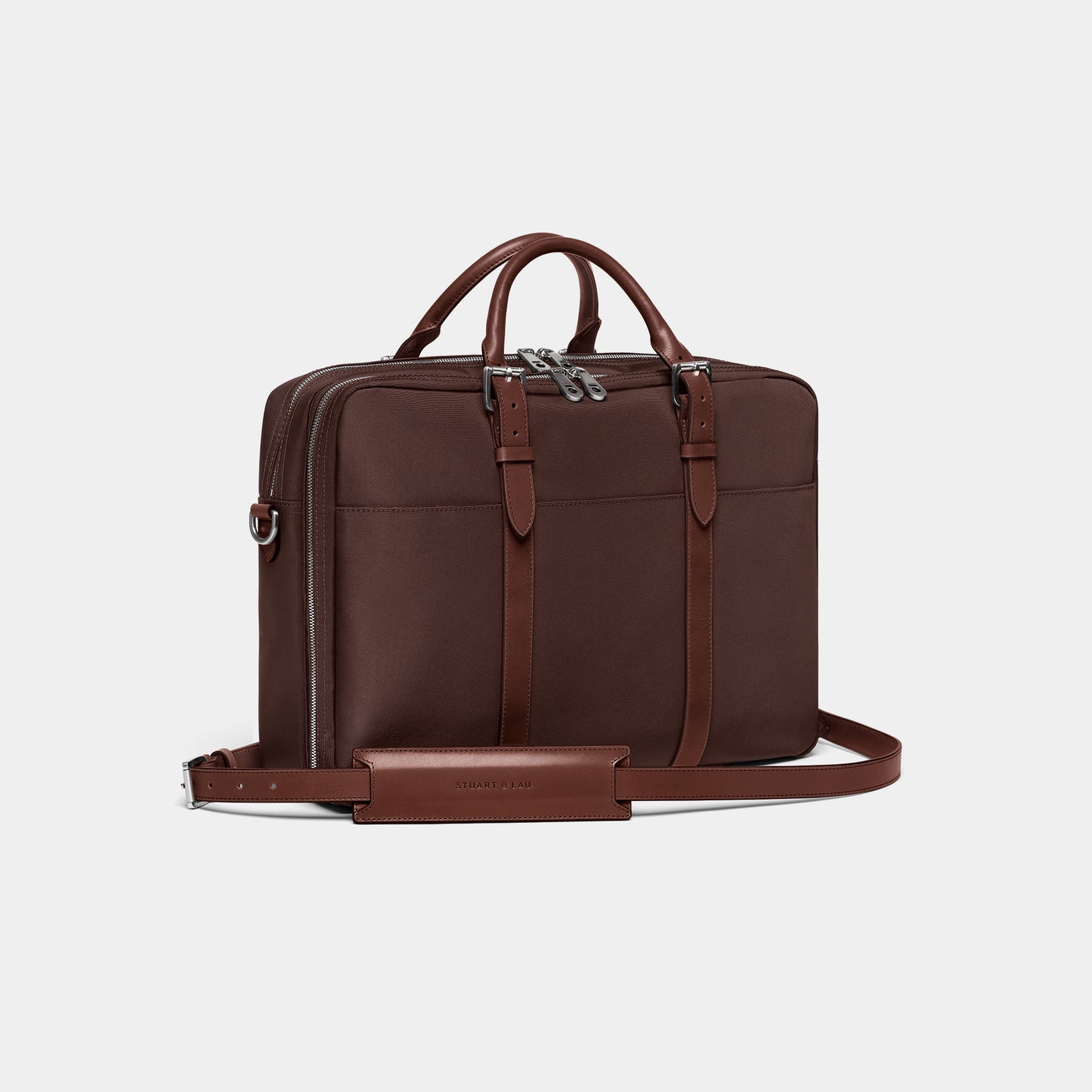 Cary Briefcase - Double - Espresso