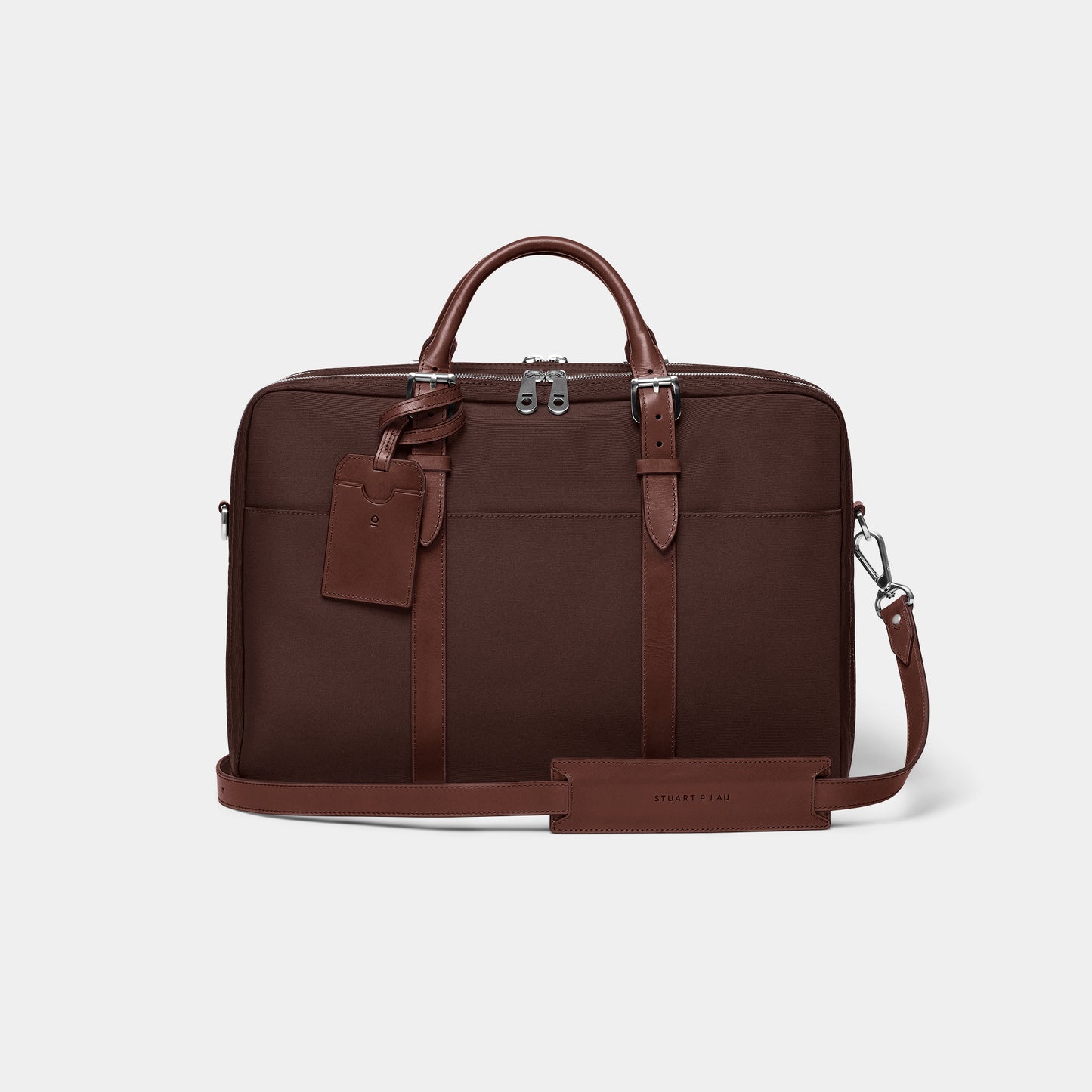 Cary Briefcase - Double - Espresso