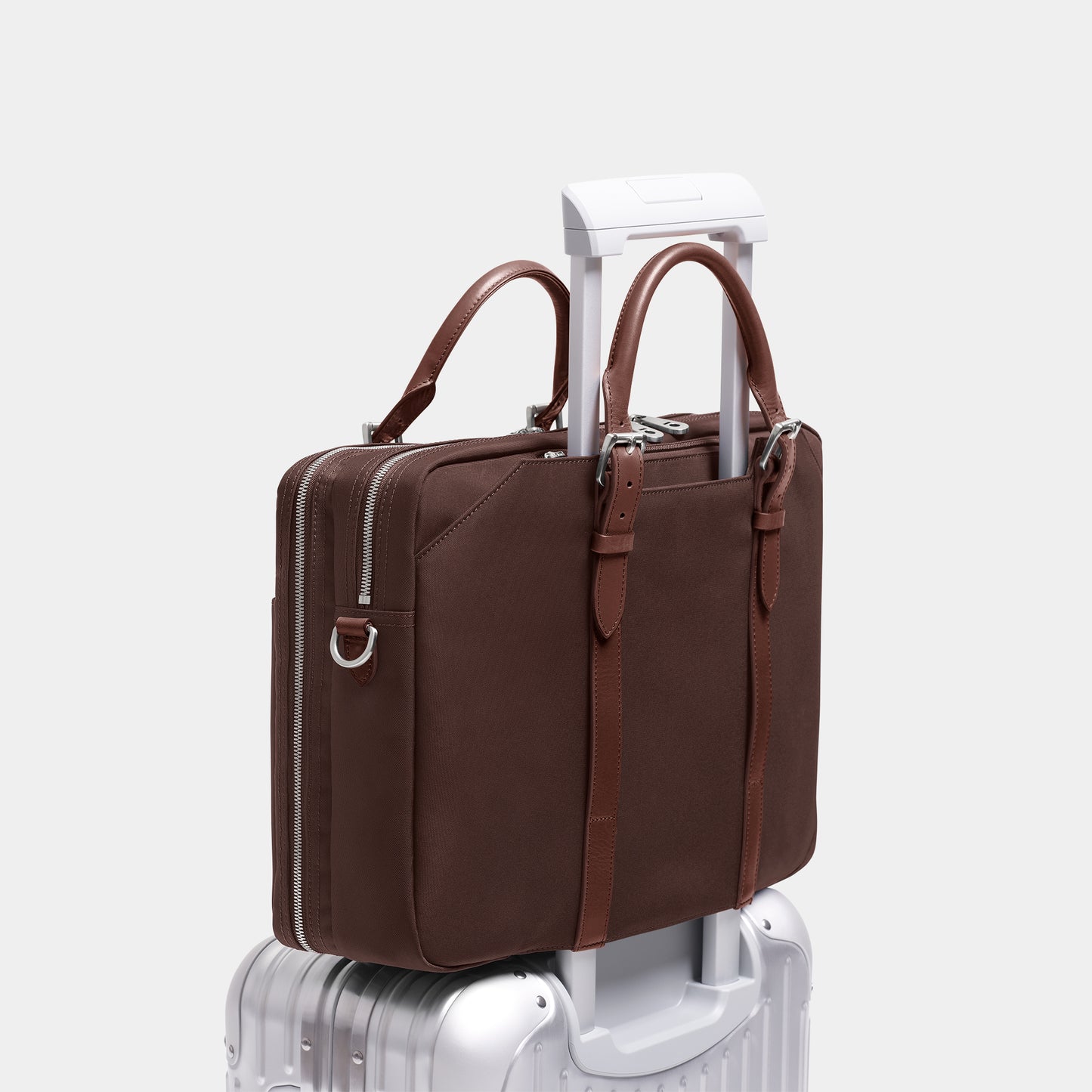 Cary Briefcase - Double - Espresso