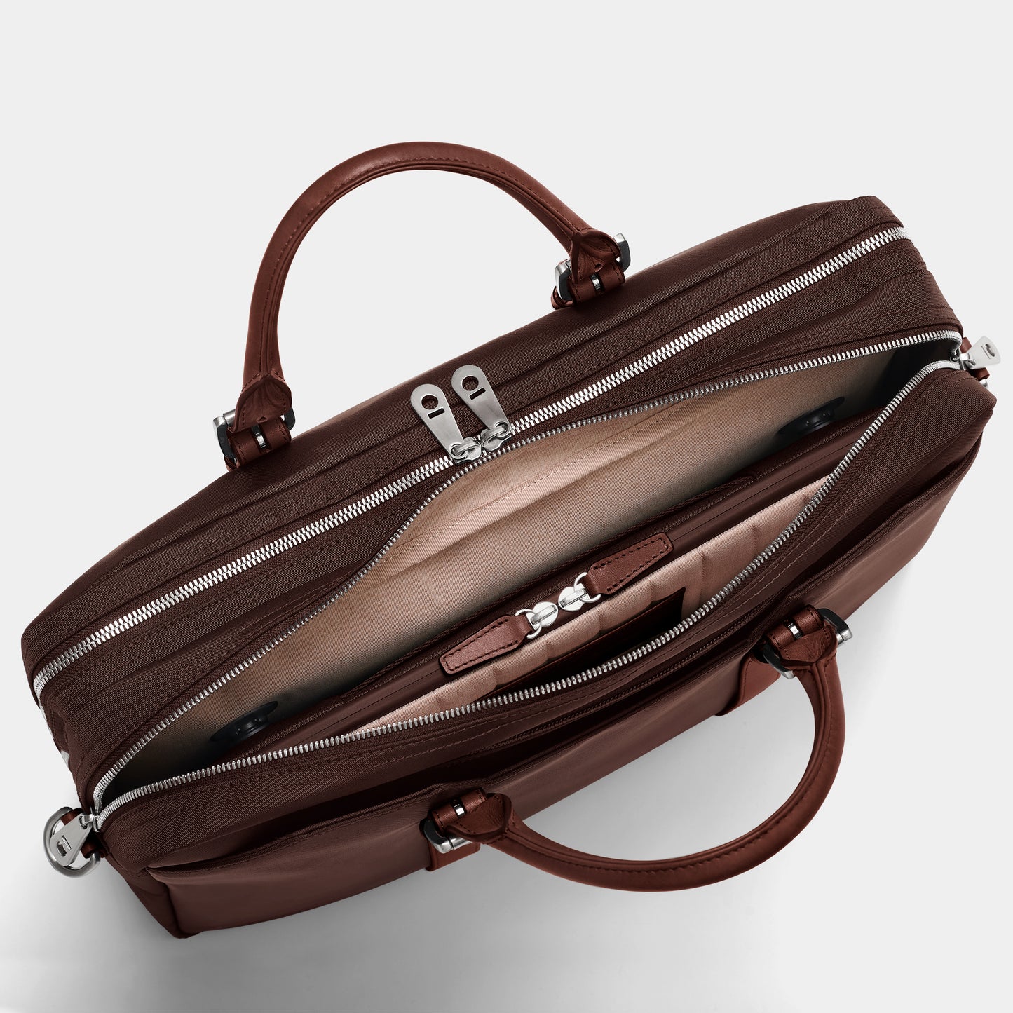 Cary Briefcase - Double - Espresso