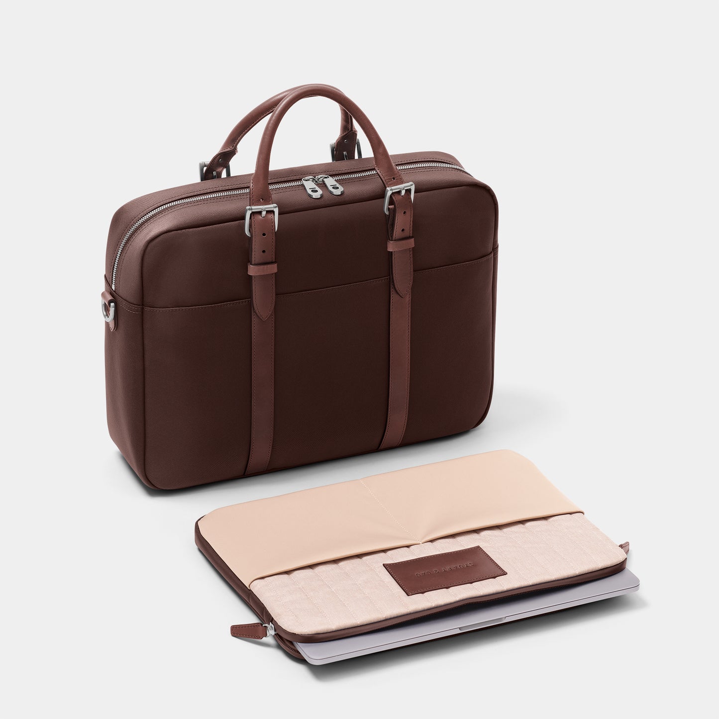 Cary Briefcase - Single - Espresso