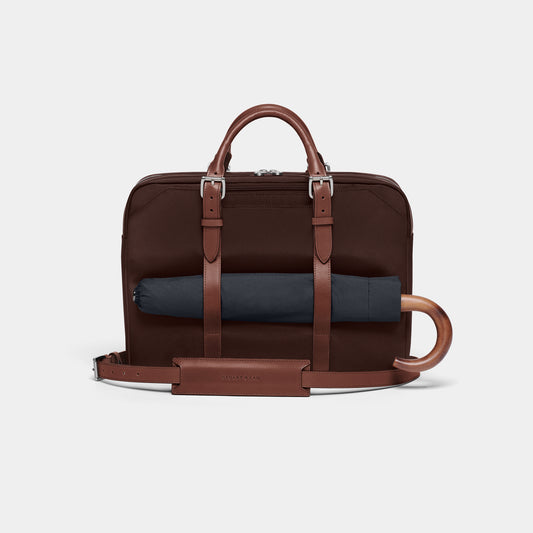 Cary Briefcase - Single - Espresso