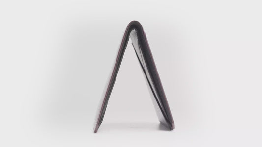 Slim Wallet - Pebbled Black