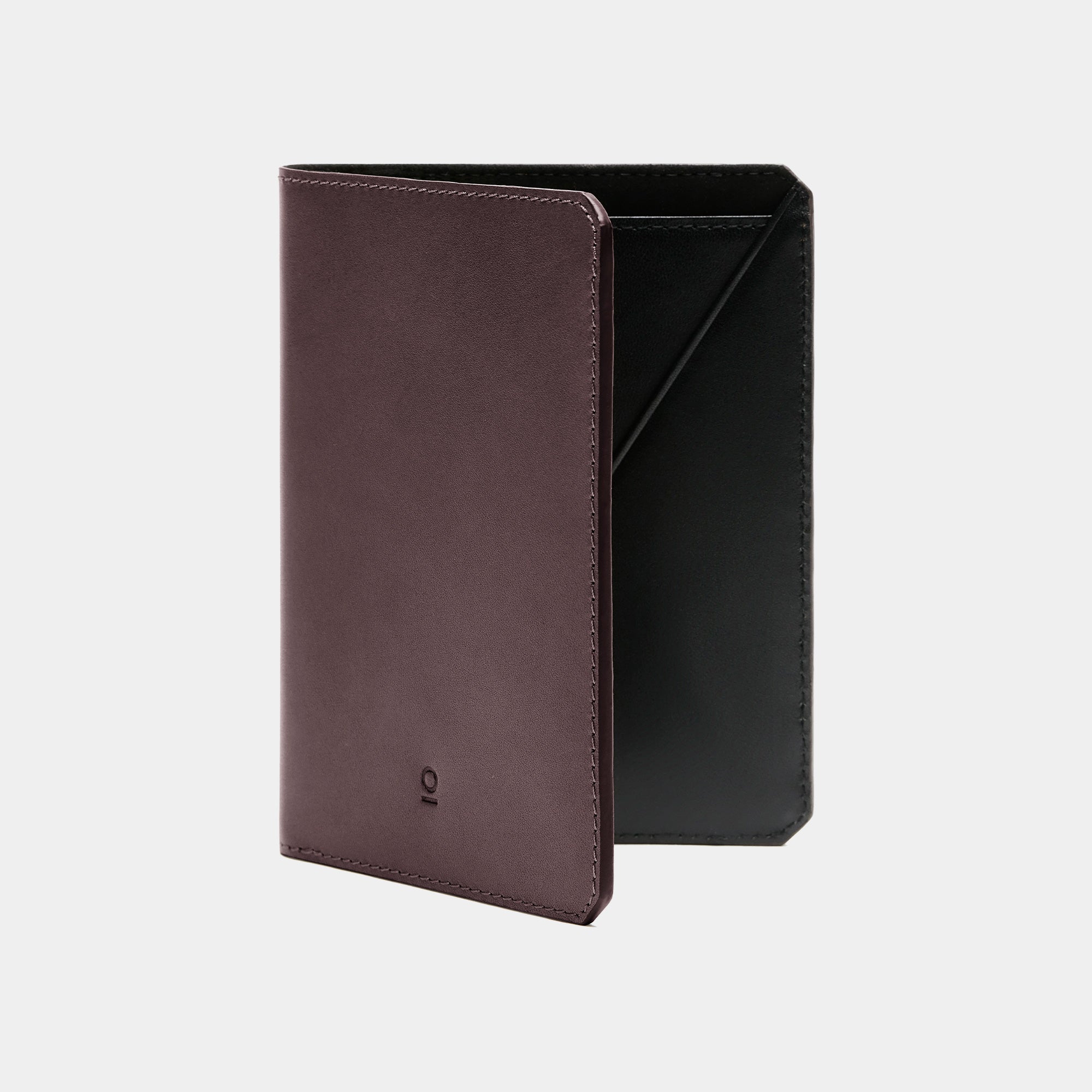 長財布 OMNIPOTENT Memory passport wallet lemon butter passport_l/bt 20191126_Stuart_14088_Chocolat