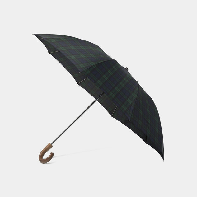 Fox Umbrellas - Maple Crook Handle - Blackwatch