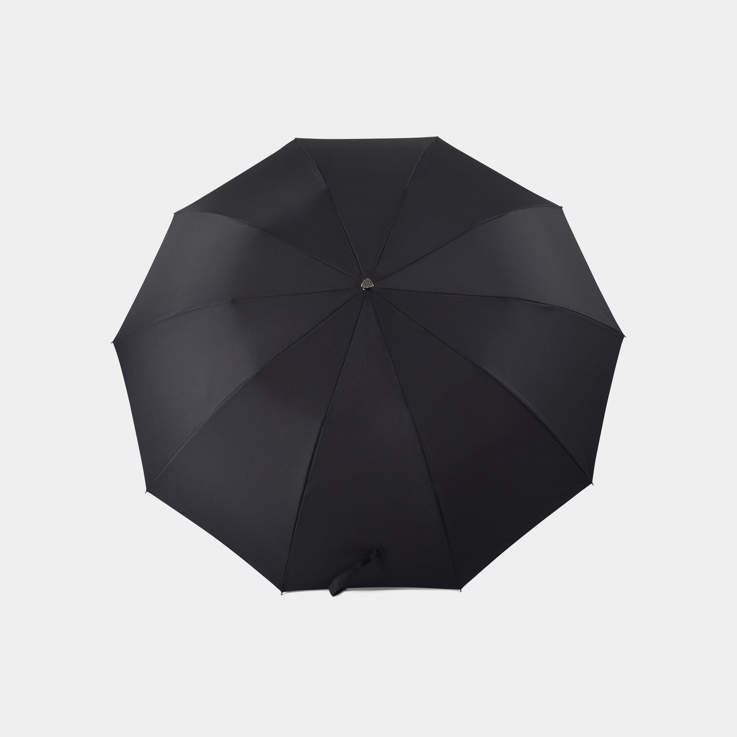 Fox Umbrellas | Maple Crook Telescopic Umbrella - Black | Stuart & Lau