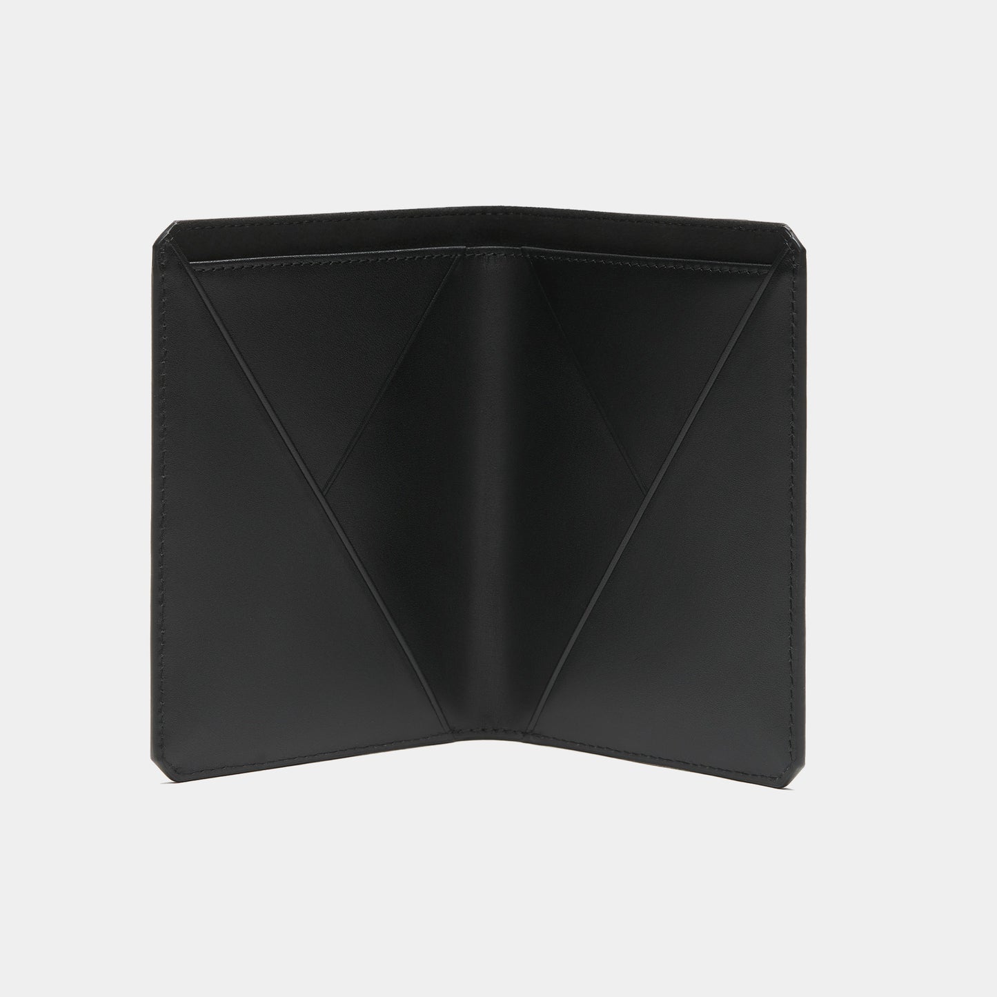 Passport Wallet - Pebbled Black
