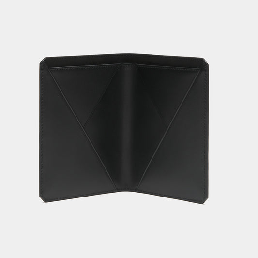 Passport Wallet - Pebbled Black