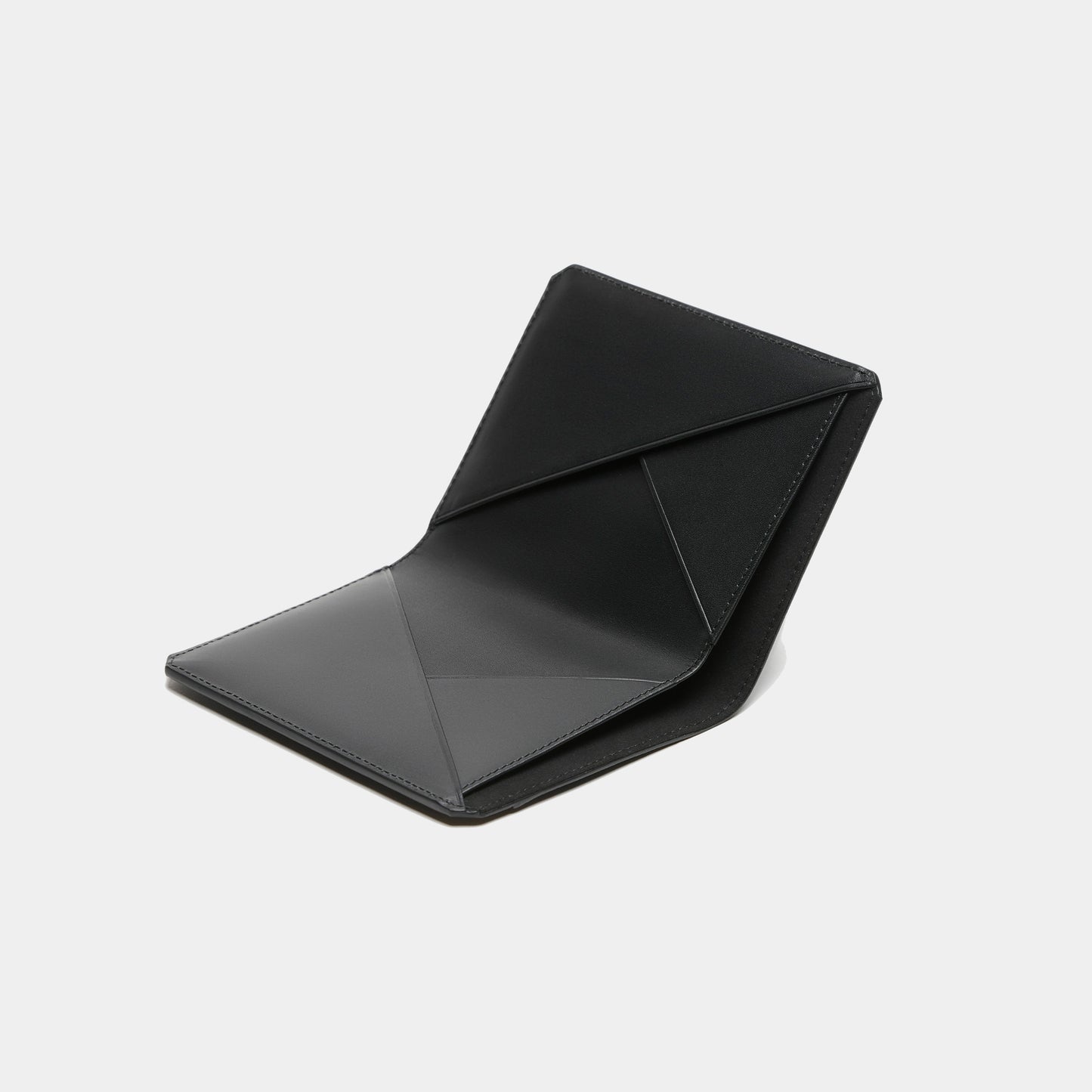 Passport Wallet - Pebbled Black