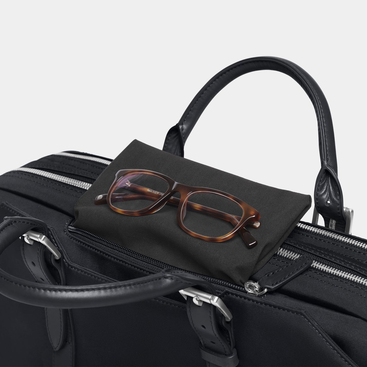 Cary Briefcase - Double - Black