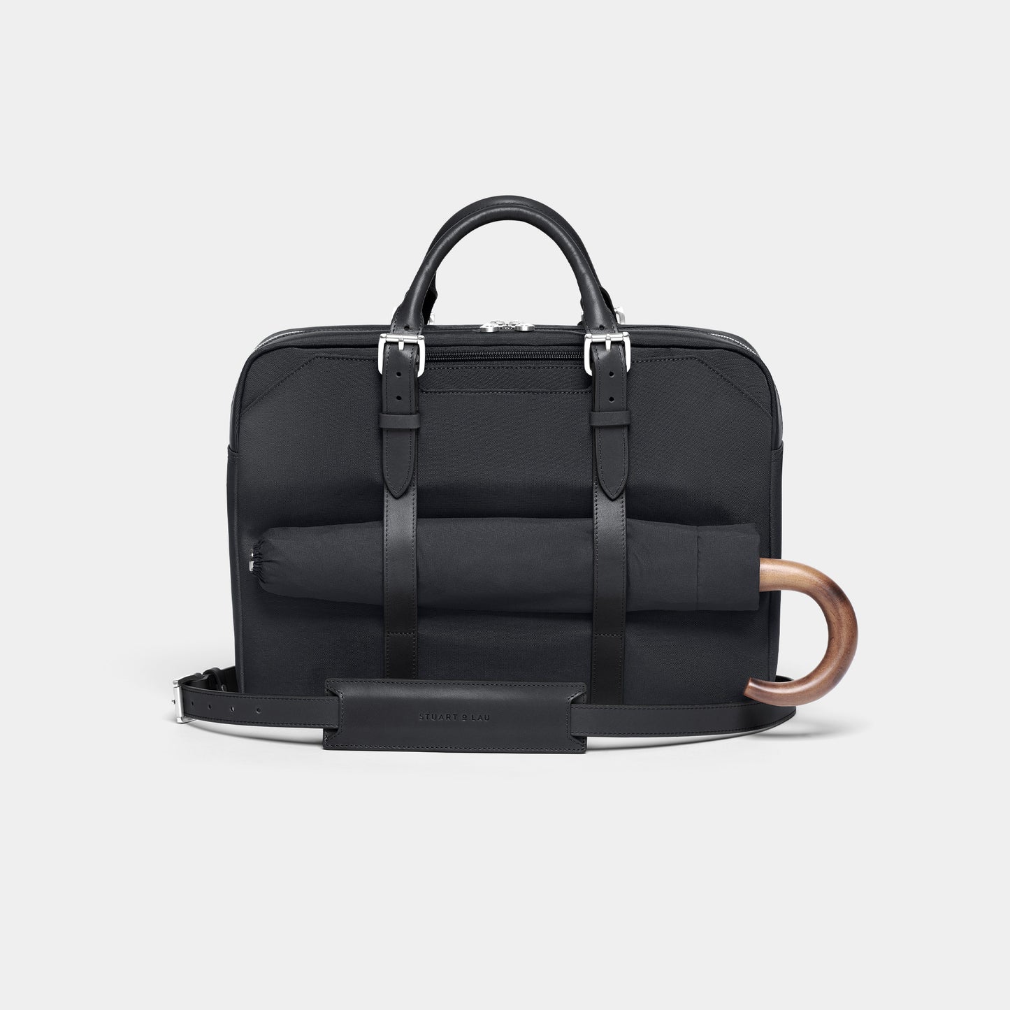 Cary Briefcase - Double - Black