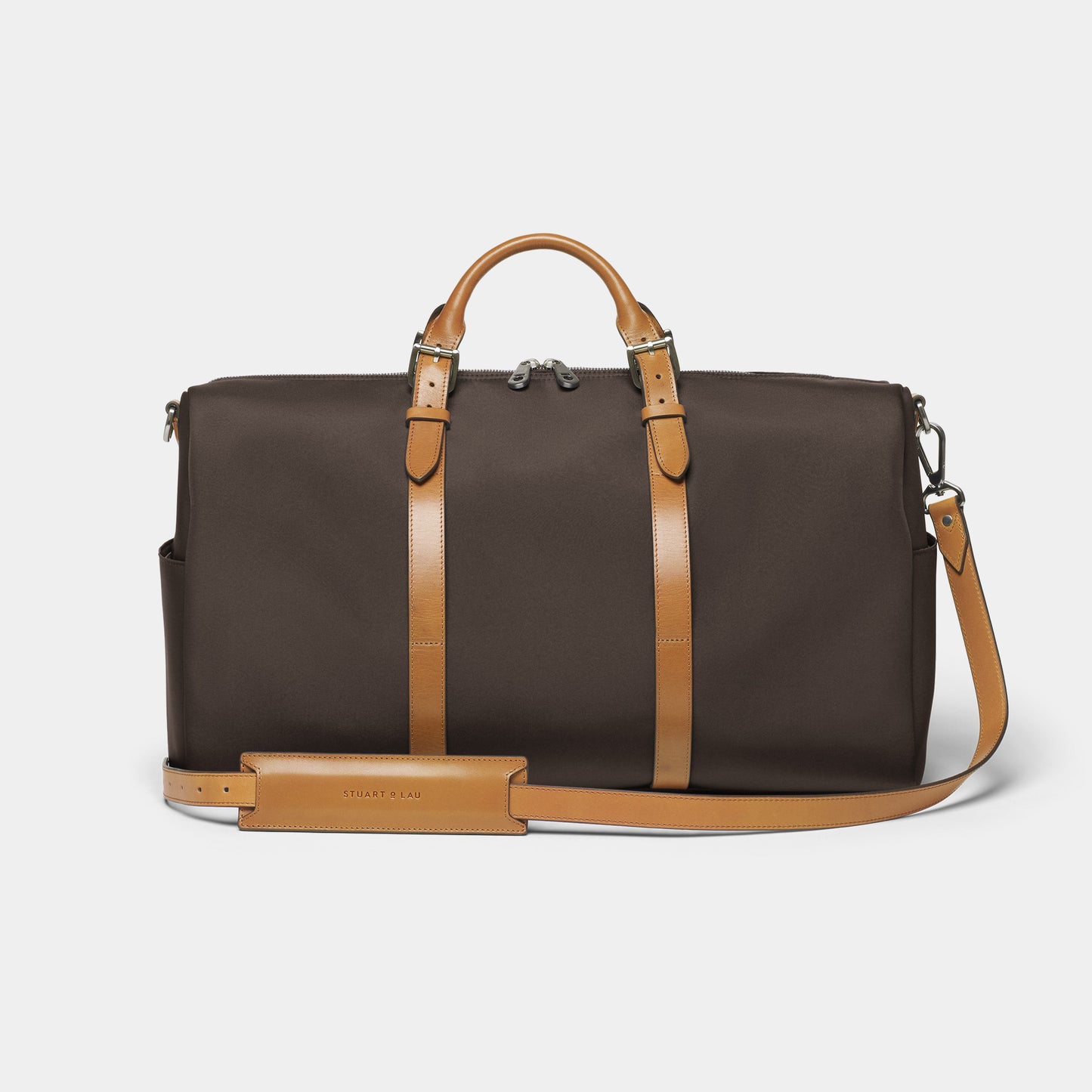Monaco Weekender - Espresso and Tan