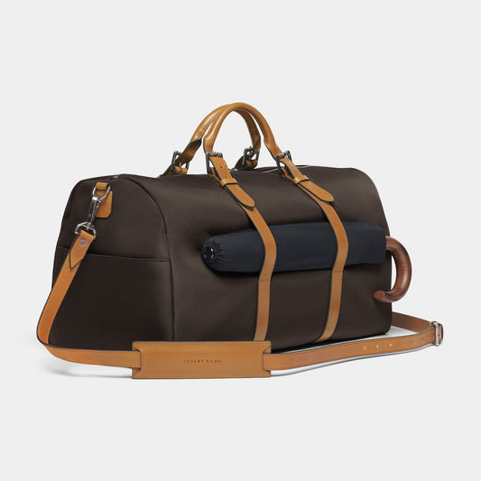 Monaco Weekender - Espresso and Tan