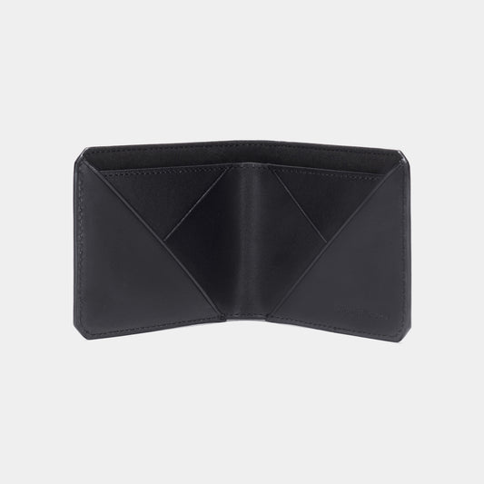 Slim Wallet - Pebbled Black