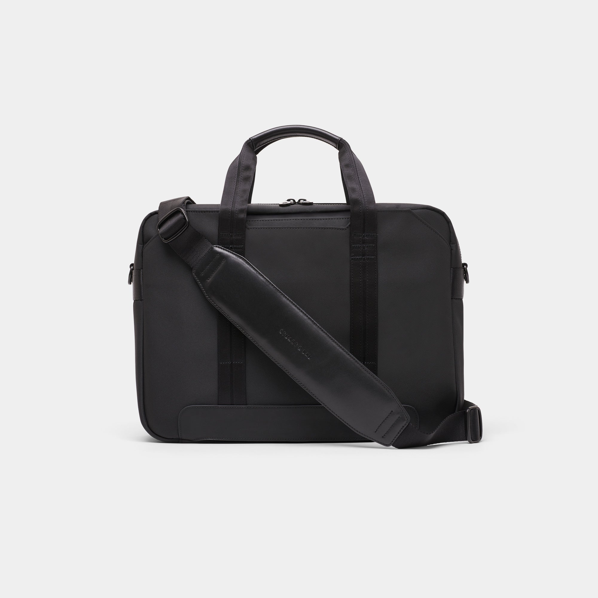 The Cary Tokyo – Blacked-Out Men's Briefcase, Single | S&L
